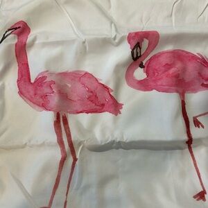 NWOT King Size Pink Flamingo Pillow Cases. Set of 2.